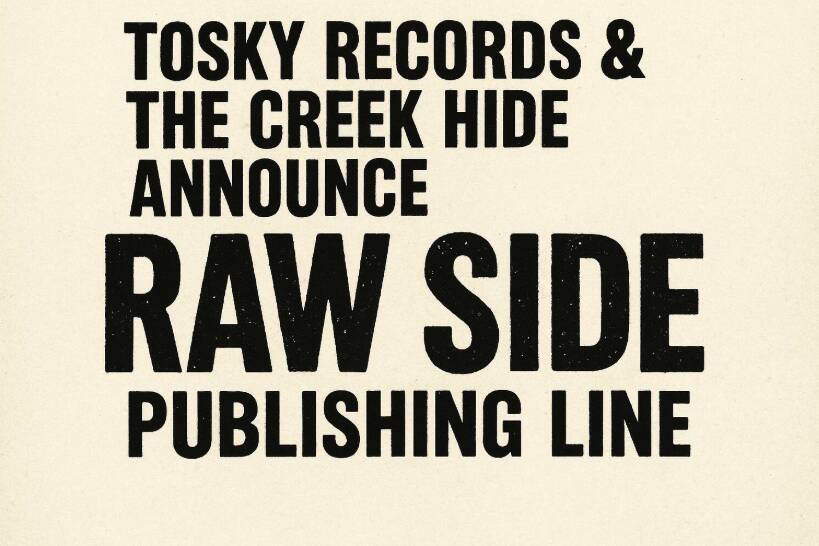 RAW SIDE publishing lines Tosky